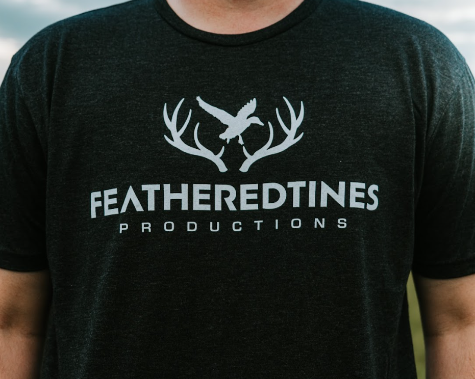 FeatheredTines Original Black Tee