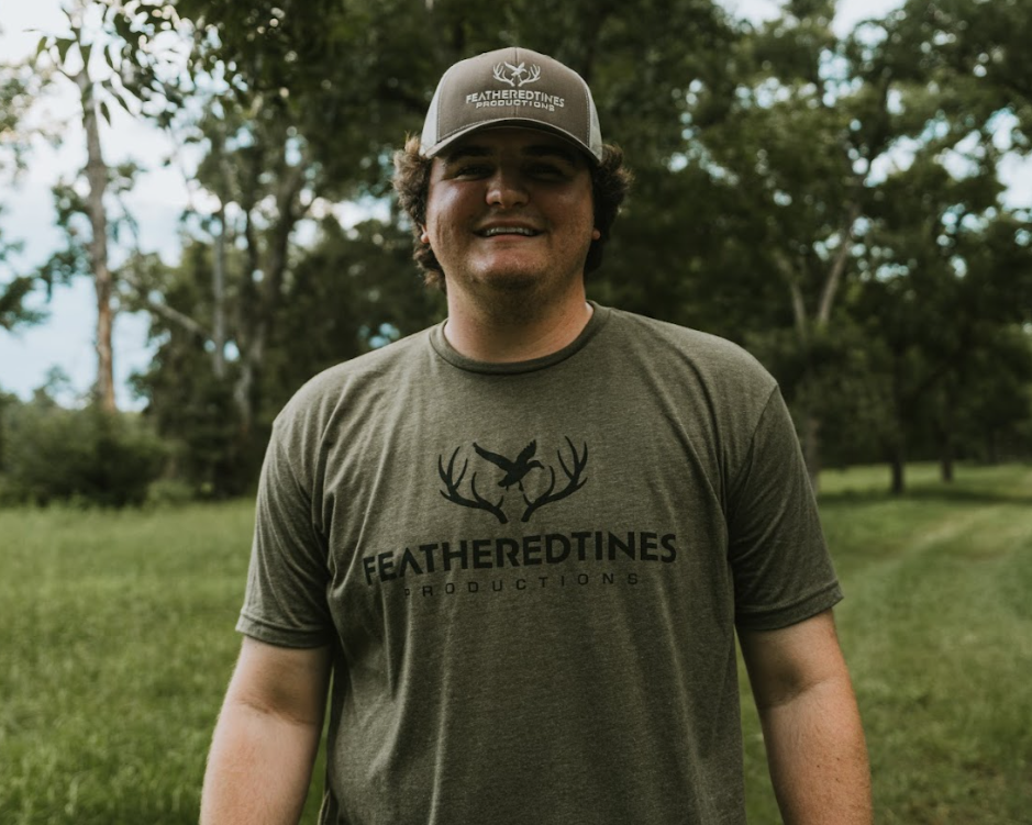 FeatheredTines Green Tee