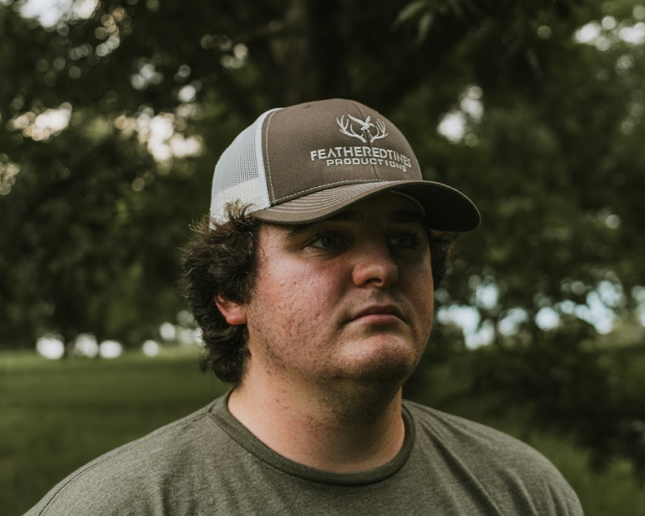 FeatheredTines Woodsman Grey Hat