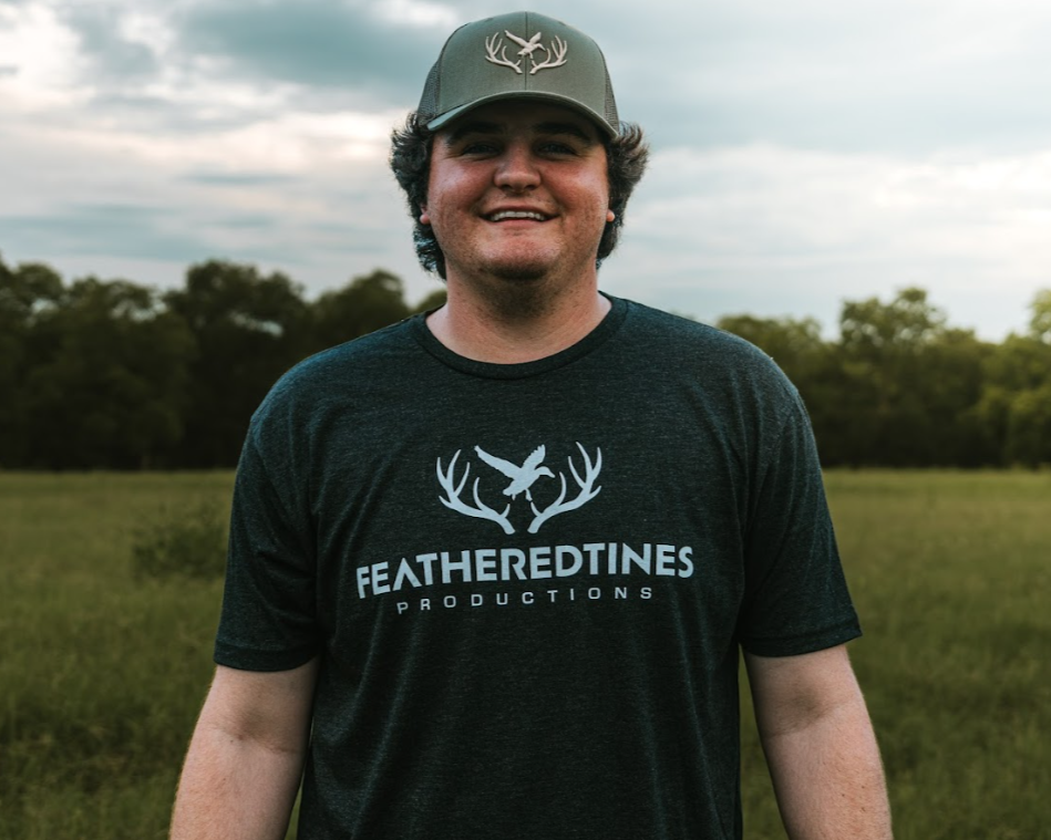FeatheredTines Original Black Tee