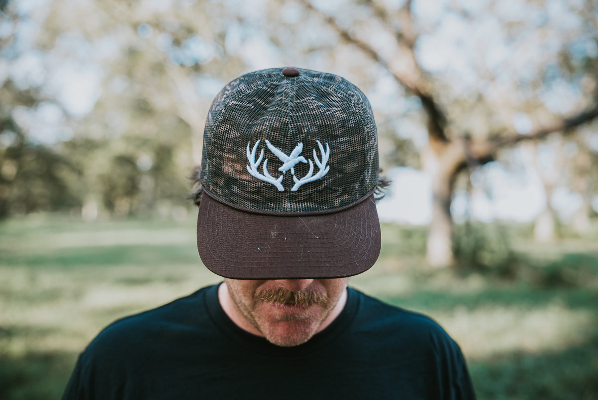 Old School Mossy Oak Rope Hat