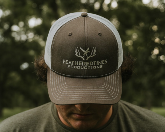 FeatheredTines Woodsman Grey Hat