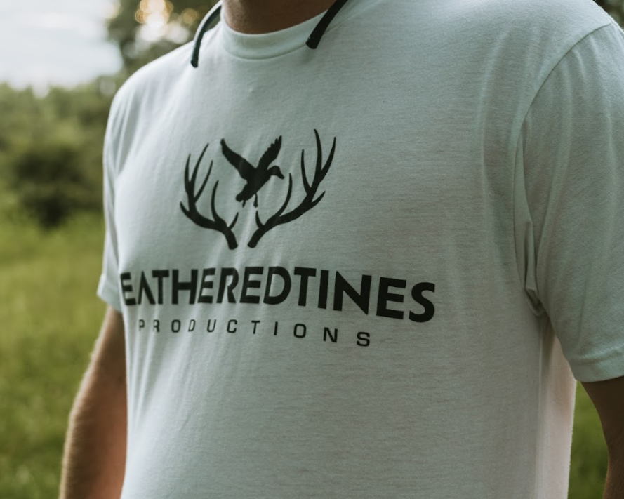 FeatheredTines Original White Tee