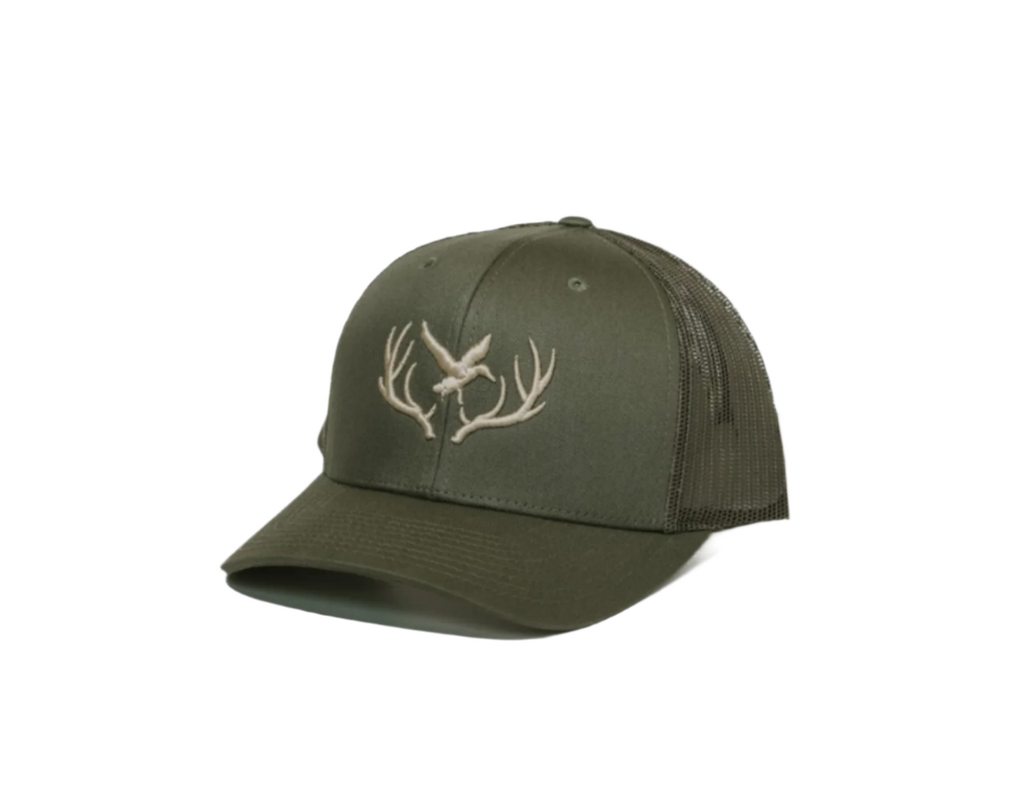 FeatheredTines Green Loden Hat