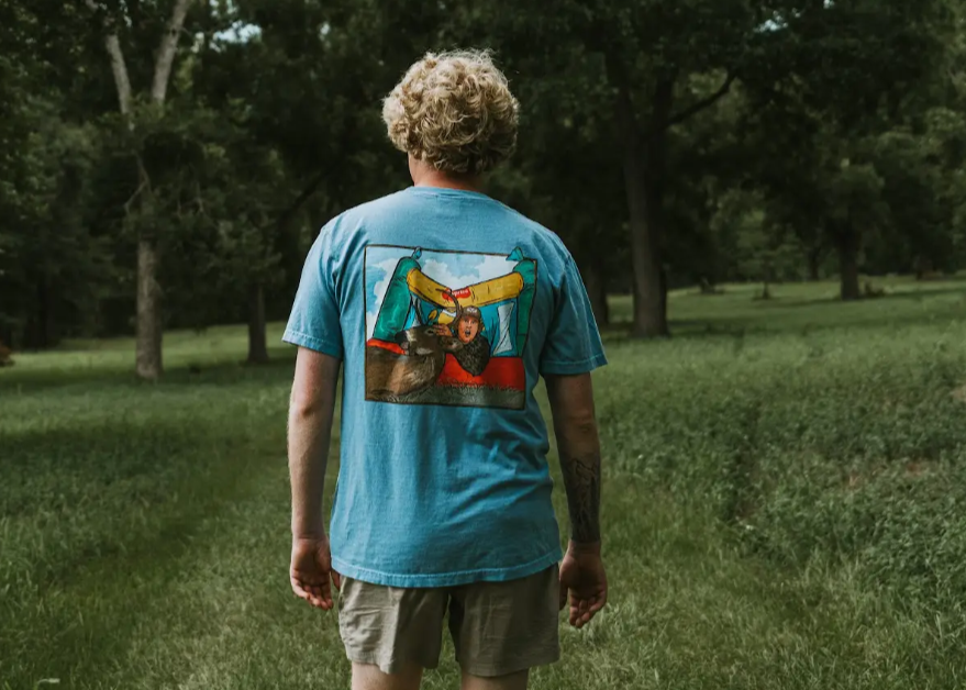 Bouncy Buck Pocket Tee