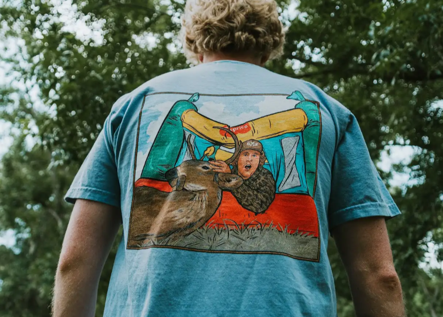 Bouncy Buck Pocket Tee