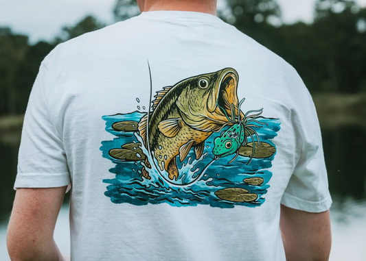 Feathered Frog Pocket Tee